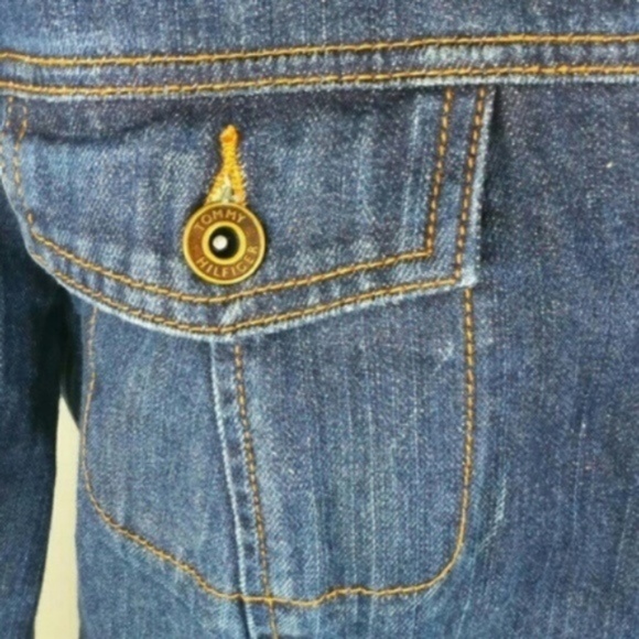 TOMMY HILFIGER - VINTAGE DENIM JACKET! ❤️ - Picture 3 of 4